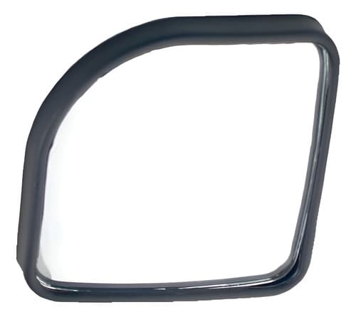 Espejo Convexo Auto Punto Ciego 3 Borde Negro