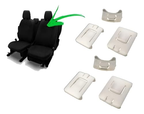 Kit Guia Asiento Vw Gol Ab9 Power Senda